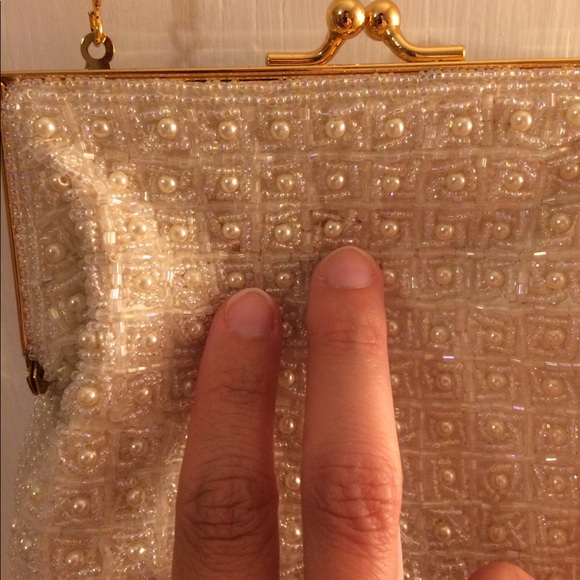 Vintage Crossbody Beaded Purse - Picture 6 of 13